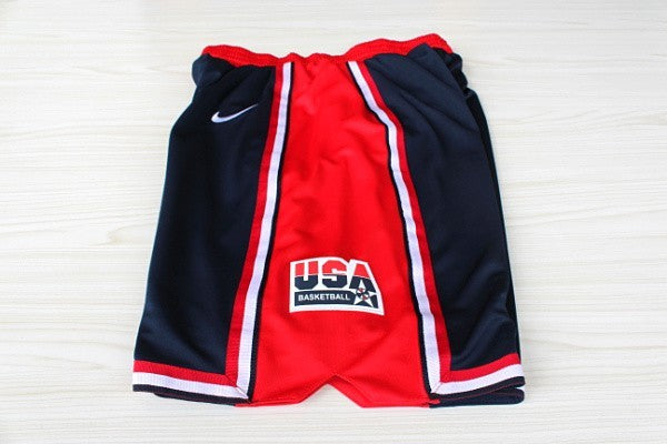dream team blue white shorts