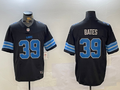 Men's Detroit Lions Jake Bates #39 Black Team Game Jersey1