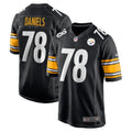 James Daniels Pittsburgh Steelers Nike Game   Jersey - Black