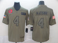 Men's Houston Texans Deshaun Watson #4 Brown Game Jersey1