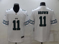 Men's Philadelphia Eagles A.J. Brown #11 White Player Jersey1