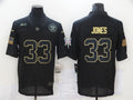 Men's Green Bay Packers Aaron Jones #33 Black Game Player Jersey1