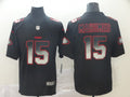 Men's Kansas City Chiefs Patrick Mahomes Black Authentic Game Jersey1
