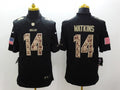 Men's Buffalo Bills Sammy Watkins #14 Black Game Player Jersey1