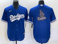 Men's Los Angeles Dodgers Blue Alternate Replica Team Jersey1