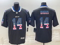 Men's Buffalo Bills Stefon Diggs #14 Black Alternate Game Jersey1