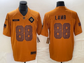 Men's Dallas Cowboys CeeDee Lamb #88 Brown 2023 Salute To Service Limited Jersey1