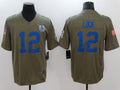 Men's Indianapolis Colts Andrew Luck Brown Game Jersey1