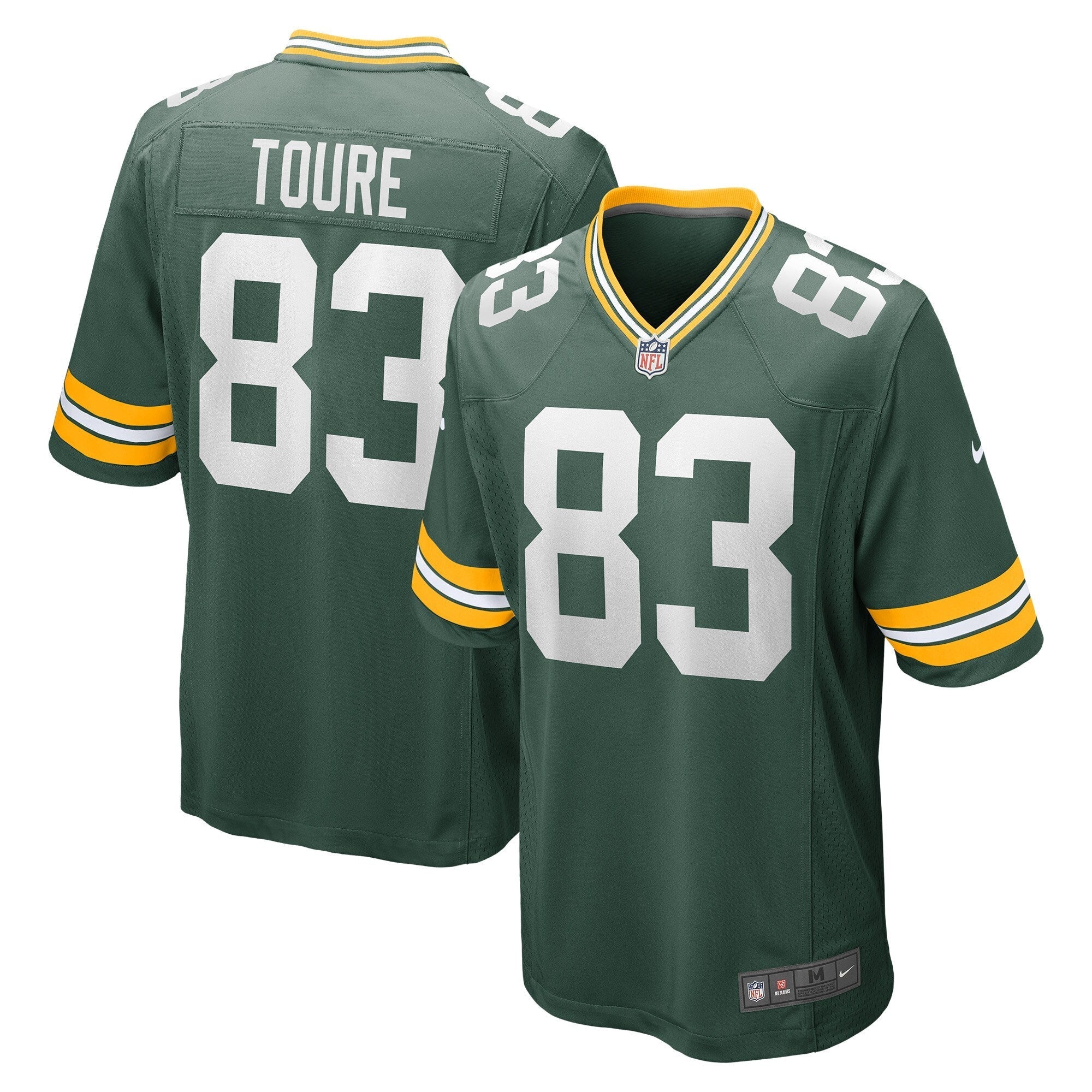 Samori Toure Green Bay Packers Nike Game   Jersey - Green