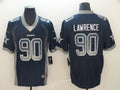 Men's Dallas Cowboys DeMarcus Lawrence #90 Navy Game Jersey1