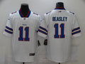 Men's Buffalo Bills Cole Beasley #11 White Game Player Jersey1