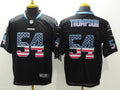 Men's Carolina Panthers Shaq Thompson #54 Black Game Jersey1