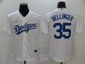 Men's Los Angeles Dodgers Cody Bellinger #35 White Replica Baseball Jersey1