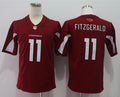 Men's Arizona Cardinals Larry Fitzgerald #11 Red Game Jersey1