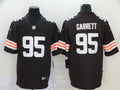 Men's Cleveland Browns Myles Garrett #95 Brown Game Player Jersey1