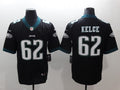 Men's Philadelphia Eagles Jason Kelce #62 Black Game Jersey1