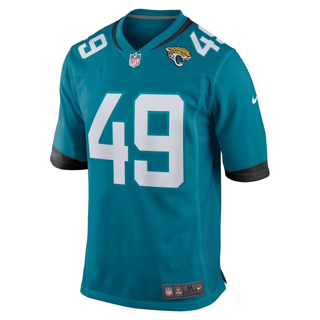 Leonard Taylor Jacksonville Jaguars Nike  Game Jersey -  Teal