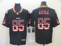 Men's San Francisco 49ers George Kittle #85 Black Game Player Jersey1