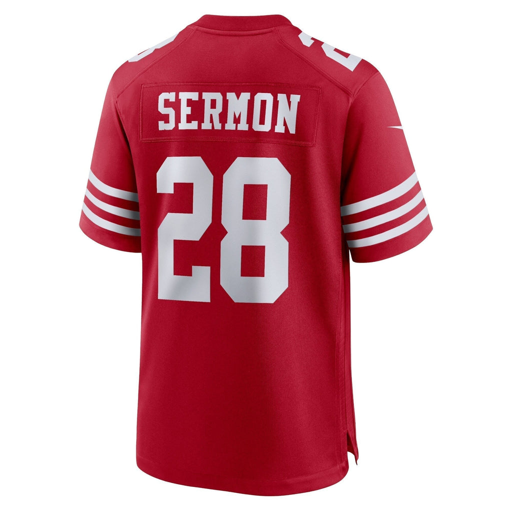Trey Sermon San Francisco 49ers Nike   Game Jersey - Scarlet