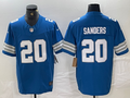 Men's Detroit Lions Barry Sanders #20 Blue Vapor F.U.S.E. Limited Jersey1