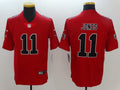 Men's Atlanta Falcons Julio Jones #11 Red Alternate Game Jersey1