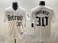 Men's Detroit Tigers Kerry Carpenter #30 White Game Jersey