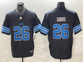 Men's Detroit Lions Jahmyr Gibbs #26 Black Vapor F.U.S.E. Limited Jersey1
