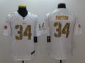 Men's Chicago Bears Walter Payton #34 White Game Jersey1