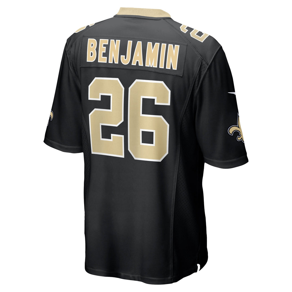 Eno Benjamin New Orleans Saints Nike Team Game Jersey -  Black