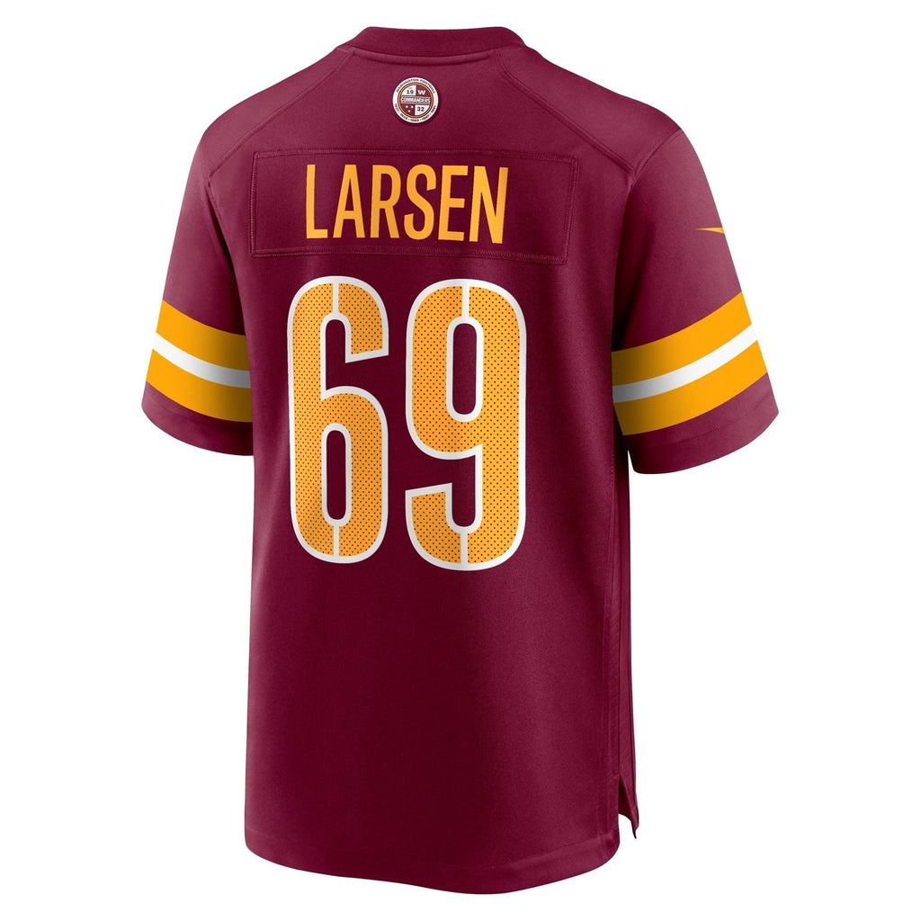 Tyler Larsen Washington Commanders Nike  Game Jersey -  Burgundy