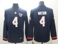 Men's Houston Texans Deshaun Watson #4 Navy Alternate Game Jersey1