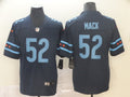 Men's Chicago Bears Khalil Mack #52 Navy Game Jersey1 City Edition