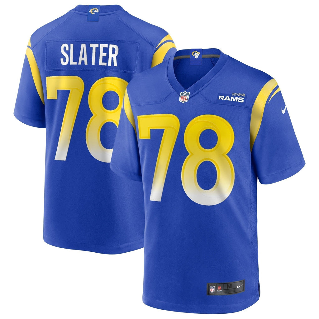 Jackie Slater Los Angeles Rams Nike Game Retired   Jersey - Royal