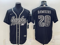 Men's Philadelphia Eagles Brian Dawkins #20 Black RFLCTV Limited Jersey1 Joint Edition