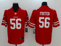 Men's San Francisco 49ers Ruben Foster #56 Red Game Player Jersey1