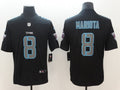 Men's Tennessee Titans Marcus Mariota #8 Black Player Game Jersey1