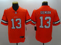 Men's Denver Broncos Trevor Siemian #13 Orange Game Player Jersey1