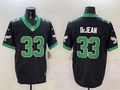 Men's Philadelphia Eagles Cooper DeJean #33 Black Game Jersey1