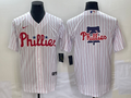 Men's Philadelphia Phillies White Home Replica Team Jersey
