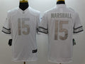 Men's Chicago Bears Brandon Marshall #15 White Game Jersey1