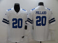 Men's Dallas Cowboys Tony Pollard #20 White Game Player Jersey1