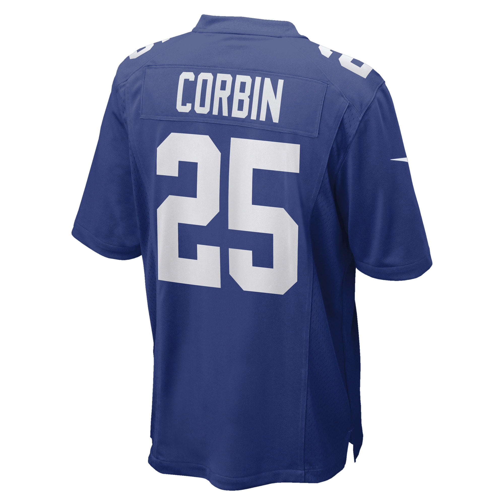 Jashaun Corbin New York Giants Nike Game   Jersey - Royal