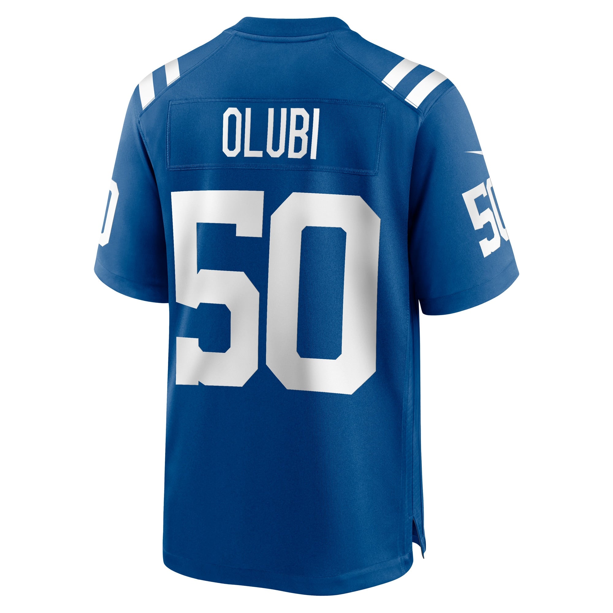 Segun Olubi Indianapolis Colts Nike Game   Jersey - Royal