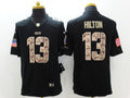 Men's Indianapolis Colts T.Y. Hilton #13 Black Game Player Jersey1