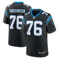 Calvin Throckmorton Carolina Panthers Nike Team Game Jersey -  Black