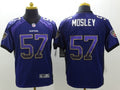 Men's Baltimore Ravens C.J. Mosley #57 Purple Game Jersey1