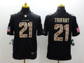 Men's Atlanta Falcons Desmond Trufant #21 Black Game Player Jersey1