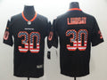 Men's Denver Broncos Phillip Lindsay #30 Black Alternate Game Jersey1