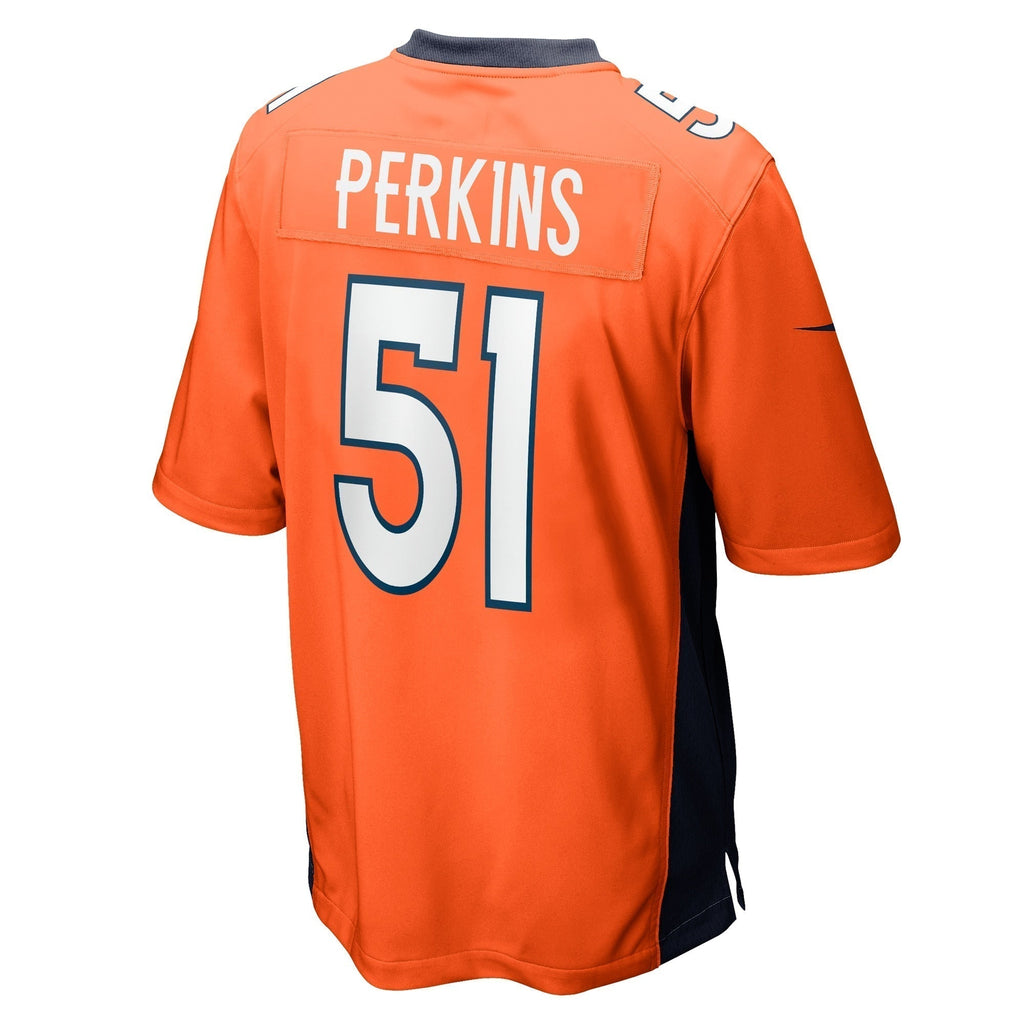 Ronnie Perkins Denver Broncos Nike  Game Jersey -  Orange