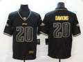 Men's Philadelphia Eagles Brian Dawkins #20 Black Game Player Jersey1